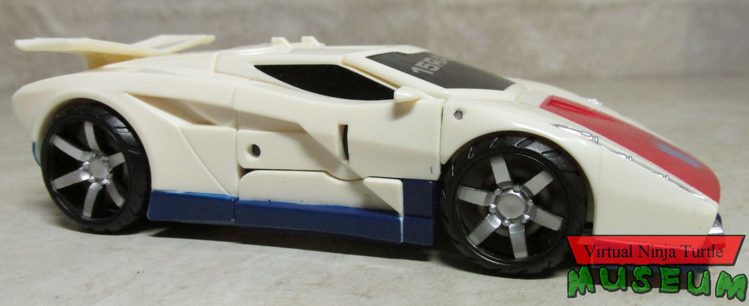 Breakdown vehicle mode side view